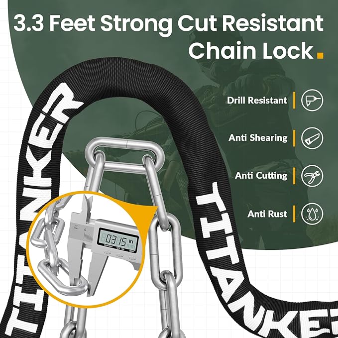 Titanker Bike Chain Lock