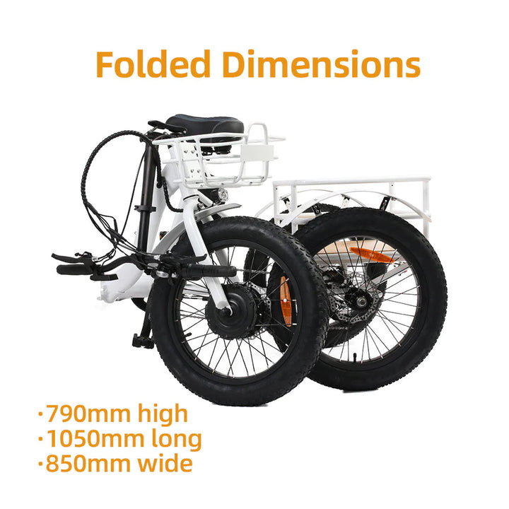 Fat Tire Folding Trike